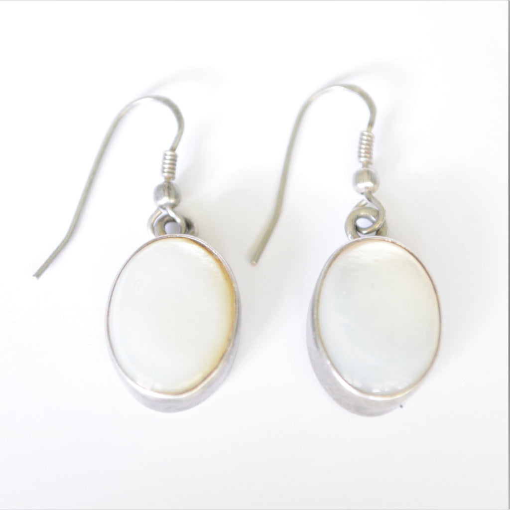 Silver earring